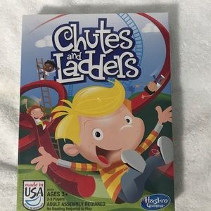 Hasbro NIP Chutes & Ladders Board Game Brand. 2013.